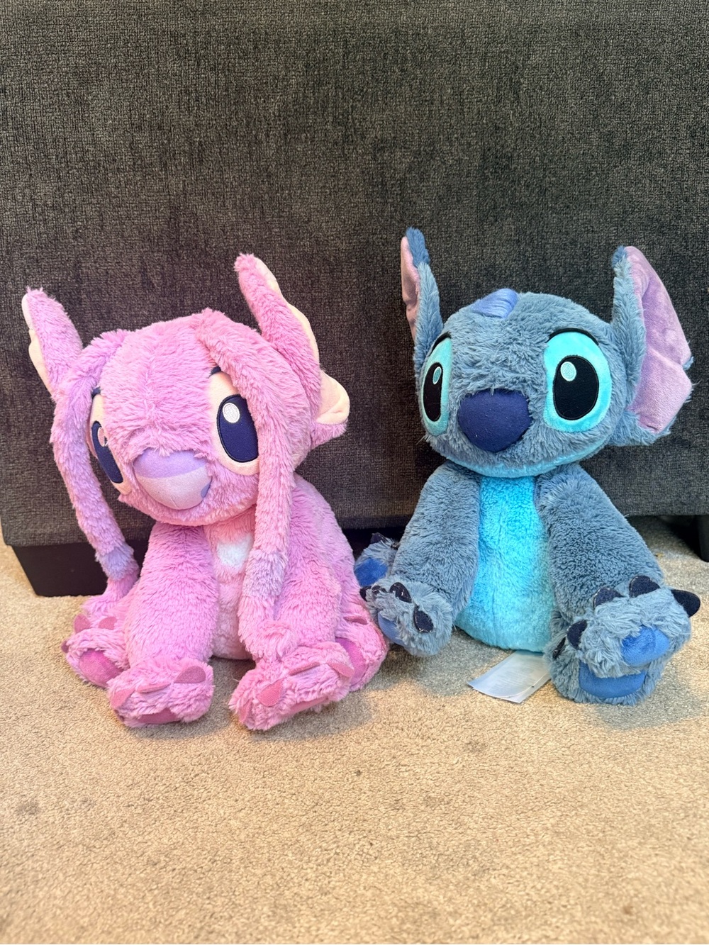 Disney Stitch & Angel Stuffed Animal Plushies